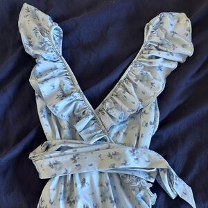 LoveShackFancy Ruffled One piece SwimSuit  Medium